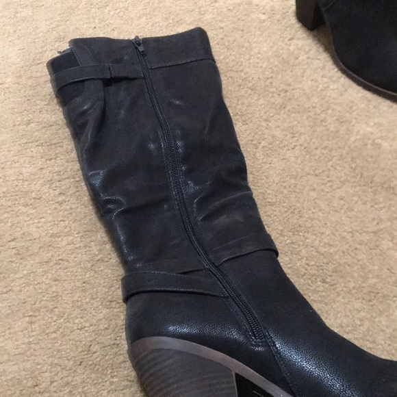 🌸NEW🌸 Fergie Fergalicious Warren Black Boots - Picture 6 of 15